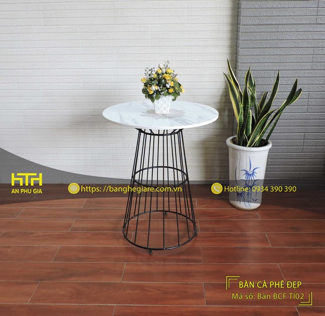 Bàn cafe BCF TI02 thiết kế đẹp