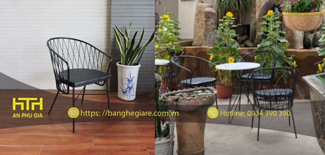 Ghế sắt cafe APG12X đẹp