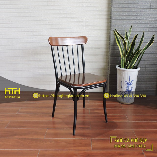 Ghế sắt cafe HX02 giá rẻ