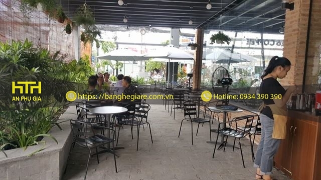 Ghế sắt cafe CFT003S thời thượng