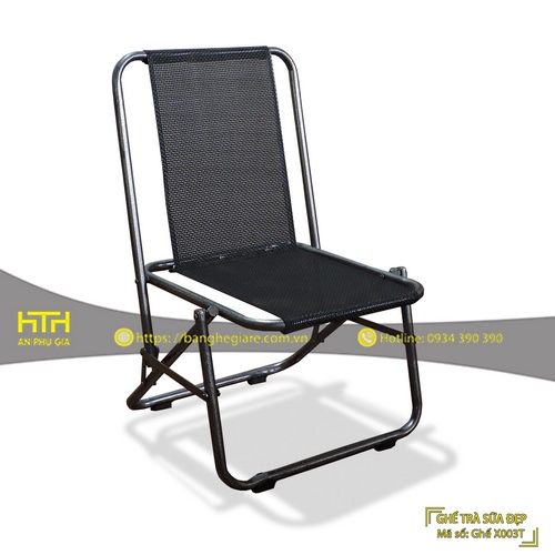 GHẾ XẾP TRÀ SỮA X003T GIÁ RẺ - MÃ SỐ: X003T
