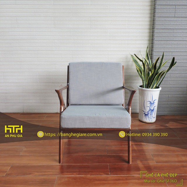 Ghế sofa cafe SF06D kiểu dáng đẹp
