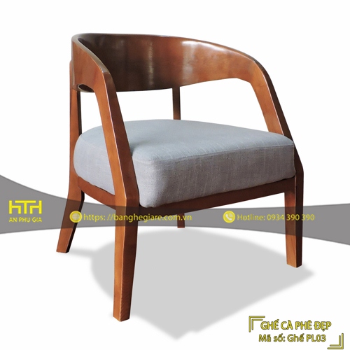 GHẾ SOFA GỖ CAFE PL03 GIÁ RẺ - MÃ SỐ: PL03
