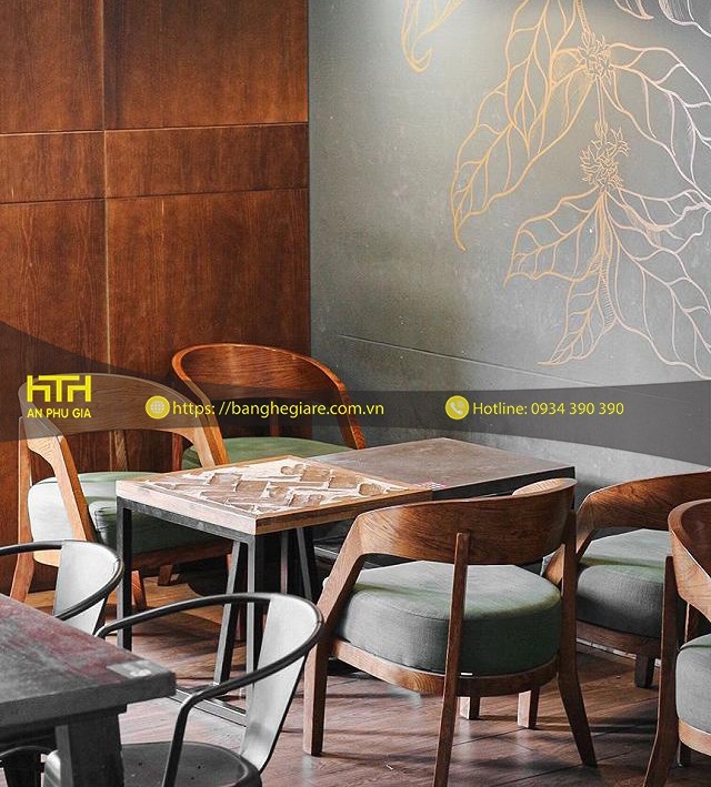 Ghế sofa cafe PL03 hiện đại