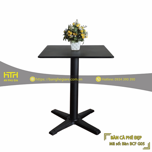 Bàn chân gang cafe BCF G05 tinh tế