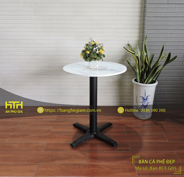 Bàn chân gang cafe BCF G05 rẻ đẹp bền