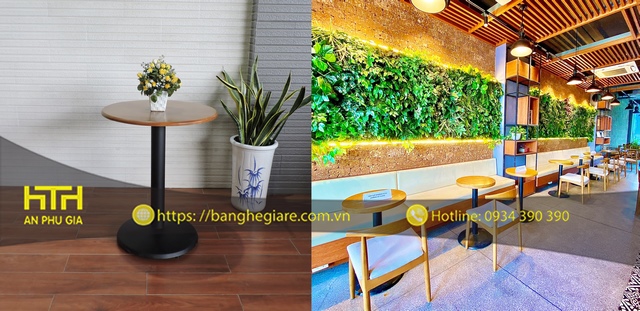 Bàn sắt cafe BCF SG02 kiểu dáng đẹp
