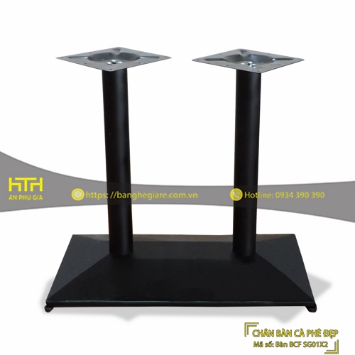 CHÂN BÀN SẮT CAFE BCF SG01X2 GIÁ RẺ - MÃ SỐ: BCF SG01X2