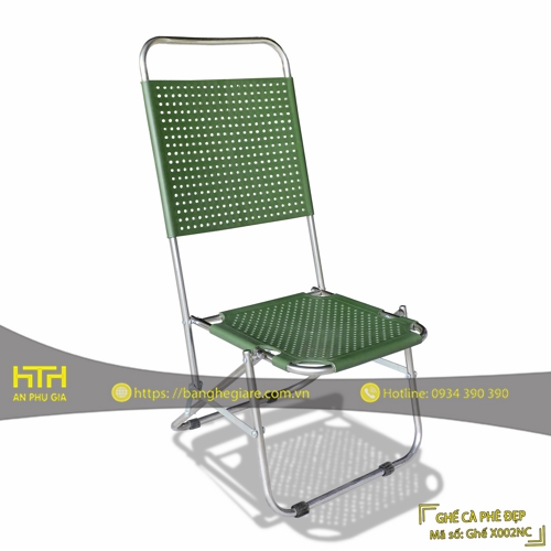 GHẾ XẾP INOX CAFE X002NC GIÁ RẺ - MÃ SỐ: X002NC