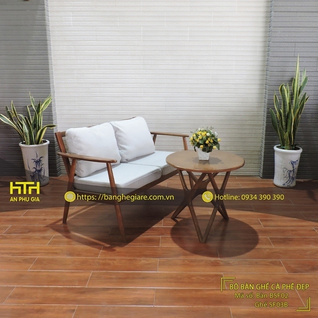 Ghế sofa cafe SF03B phong cách mới