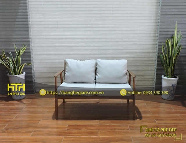 Ghế sofa cafe SF03B thiết kế tinh tế