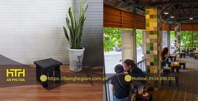 Ghế gỗ cafe TC04 tinh tế