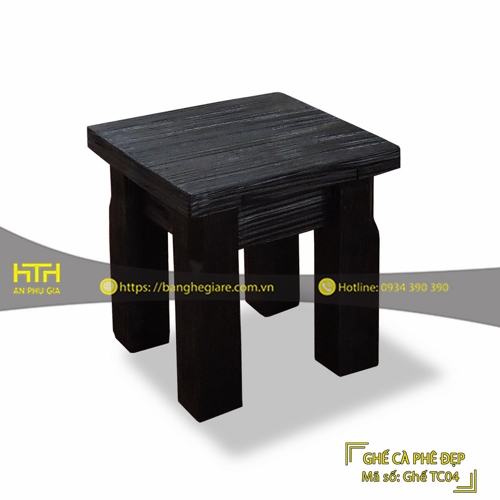GHẾ GỖ CAFE TC04 GIÁ RẺ - MÃ SỐ: TC04