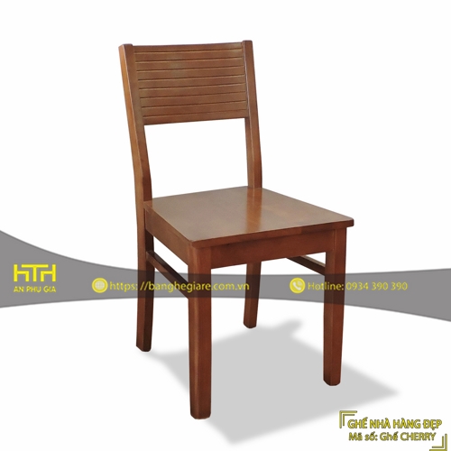 GHẾ GỖ NHÀ HÀNG CHERRY GIÁ RẺ - MÃ SỐ: CHERRY