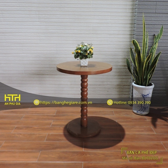 Bàn gỗ cafe BCF02GG mới lạ