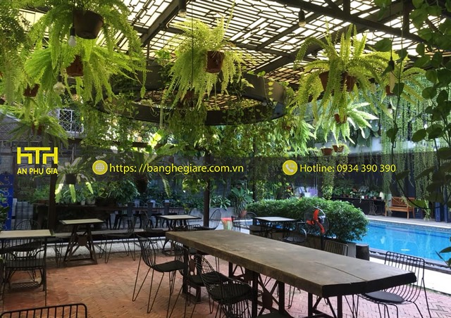 Ghế sắt cafe CFH02 cao cấp