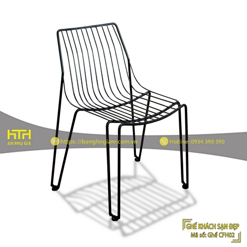 GHẾ SẮT CAFE CFH02 GIÁ RẺ - MÃ SỐ: CFH02