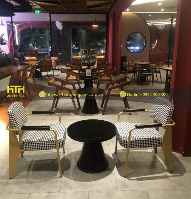 Ghế sofa sắt cafe SF S03D chất lượng cao