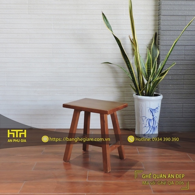 Ghế đôn quán ăn QA D06 nhỏ gọn