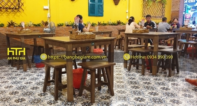 Ghế đôn quán ăn QA D06 tiện lợi
