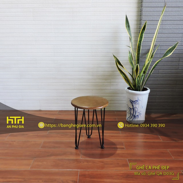 Ghế đôn cafe QA D03G hiện đại