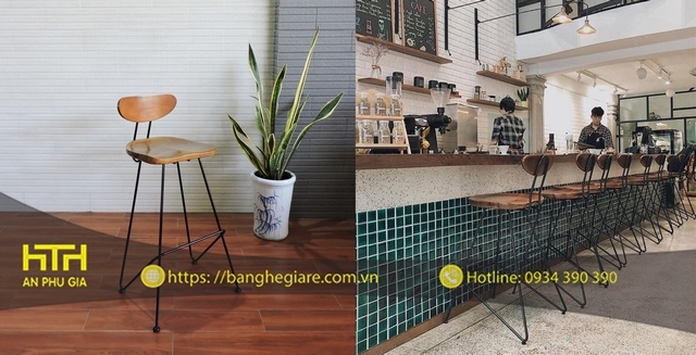Ghế bar cafe BAR XO5L thiết kế đẹp