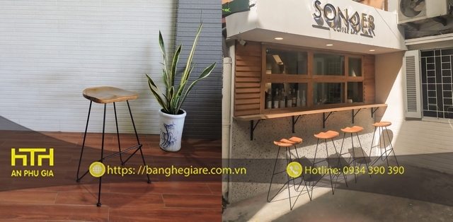 Ghế bar cafe BAR XO5L2 hiện đại