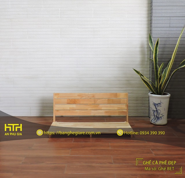 Ghế bệt cafe thiết kế nhỏ gọn