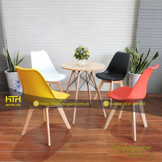 Bộ bàn ghế trà sữa M002 rẻ đẹp