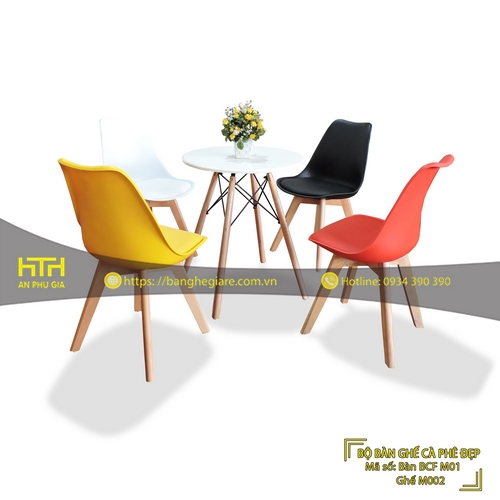 BỘ BÀN GHẾ CAFE M002 GIÁ RẺ - MÃ SỐ: M002