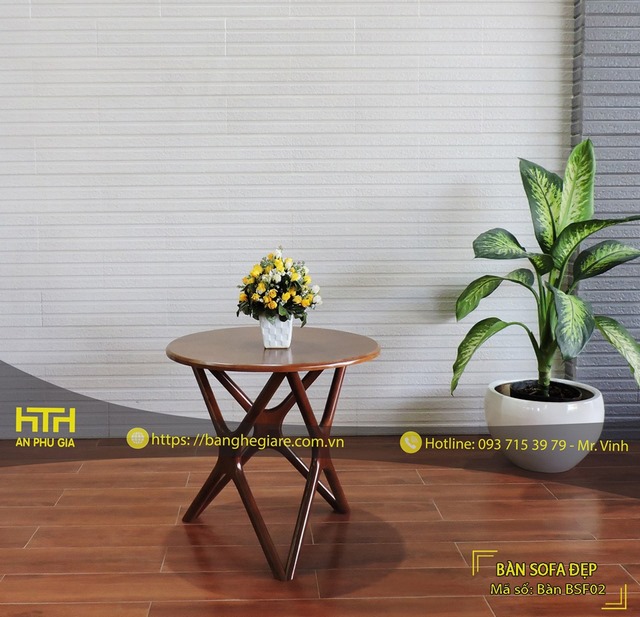 Bộ bàn ghế sofa cafe SF01 cao cấp