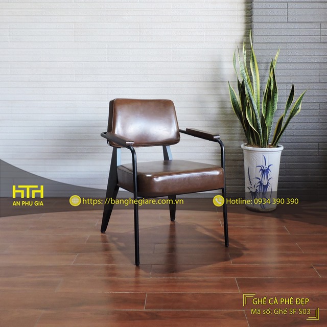 Ghế sofa cafe Sf S03D thiết kế đẹp