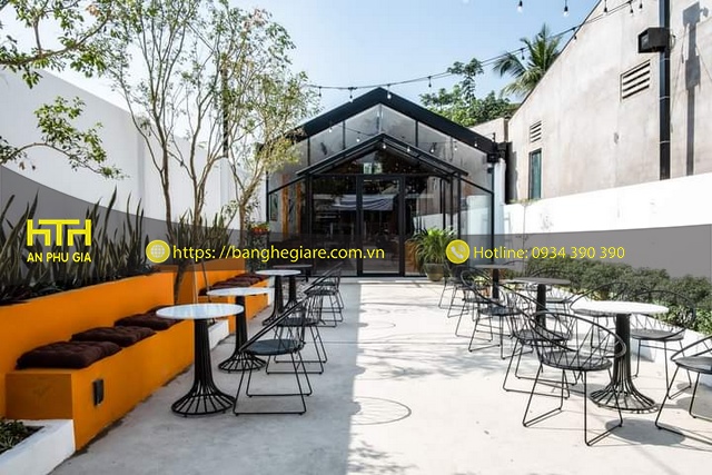 Quán cafe sinh động hơn với mẫu bàn cafe BCF TI03 giá rẻ