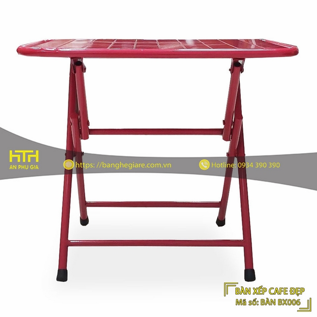 Bàn xếp cafe Bx006 ấn tượng