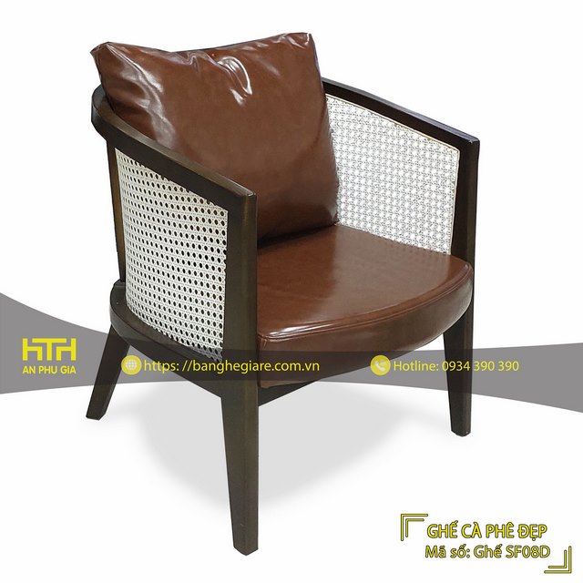 Ghế sofa gỗ cafe SF08D đẹp bền